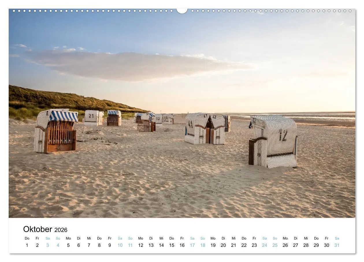 Bild: 9783457863336 | Lieblingsinsel Spiekeroog (Wandkalender 2026 DIN A2 quer), CALVENDO...