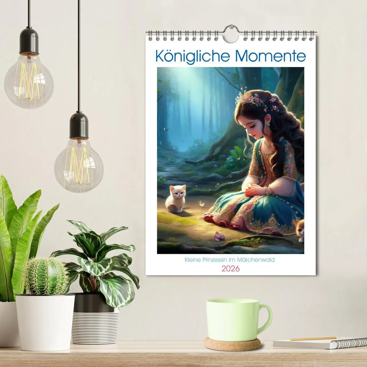 Bild: 9783516263336 | Königliche Momente - Kleine Prinzessin im Märchenwald (Wandkalender...