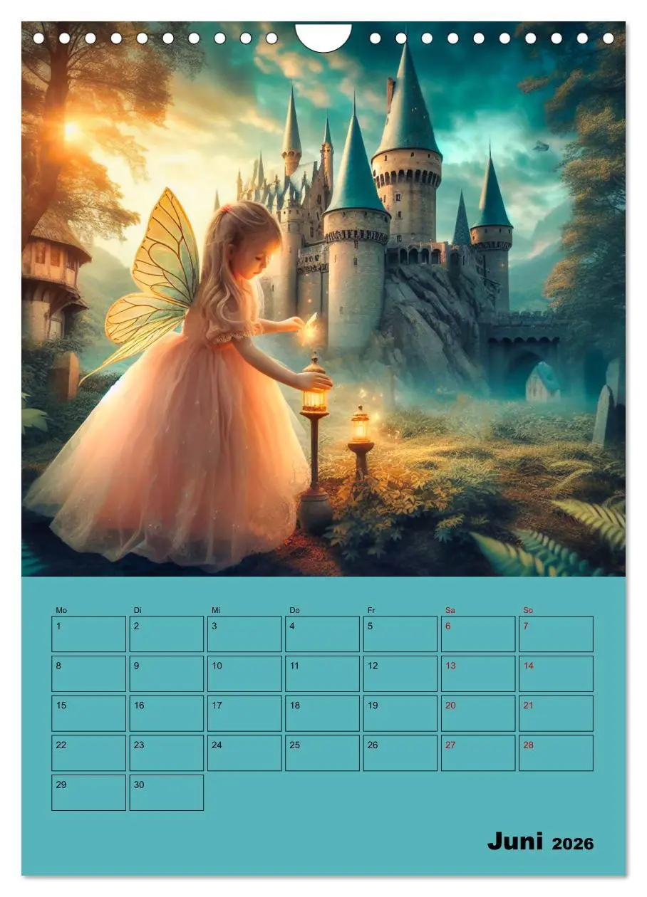 Bild: 9783516263336 | Königliche Momente - Kleine Prinzessin im Märchenwald (Wandkalender...