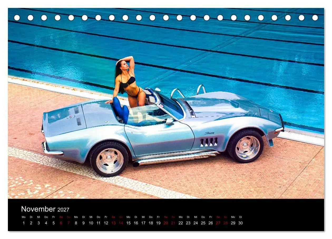 Bild: 9783569353336 | Hot Chrome US Automobile (Tischkalender 2027 DIN A5 quer), CALVENDO...