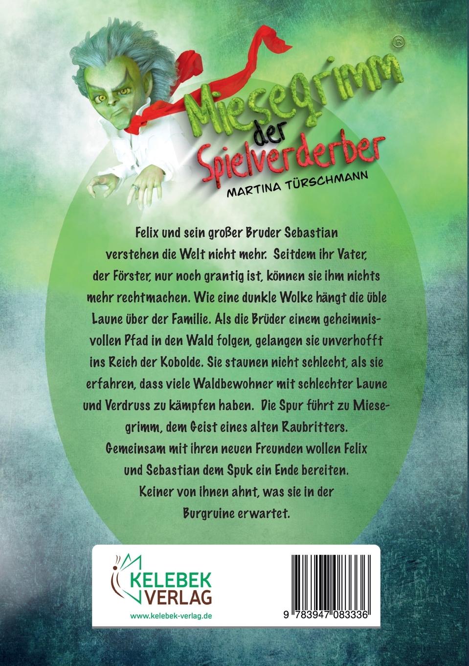 Rückseite: 9783947083336 | Miesegrimm | Der Spielverderber | Martina Türschmann | Taschenbuch