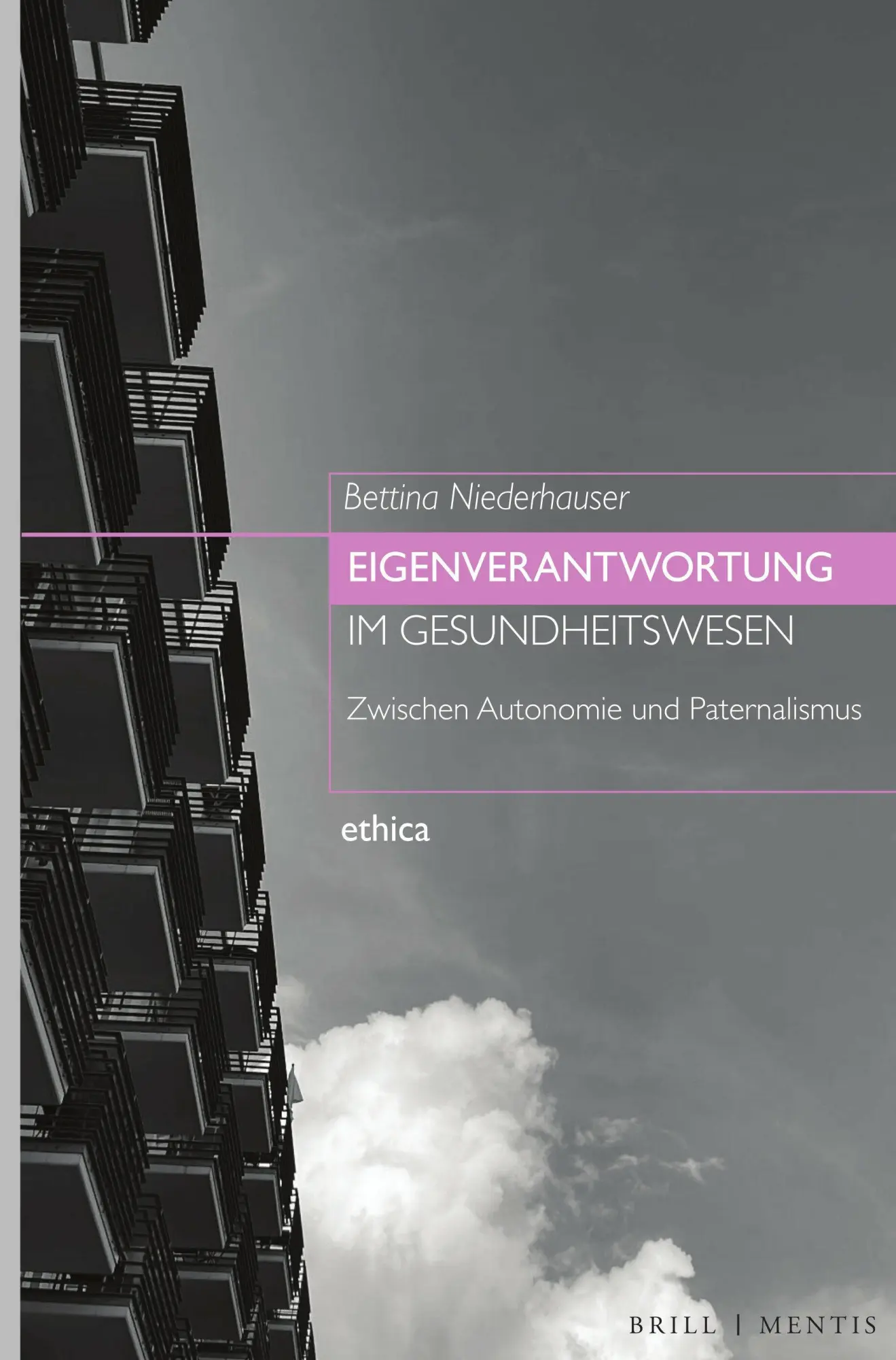 Cover: 9783957433336 | Eigenverantwortung im Gesundheitswesen | Bettina Niederhauser | Buch