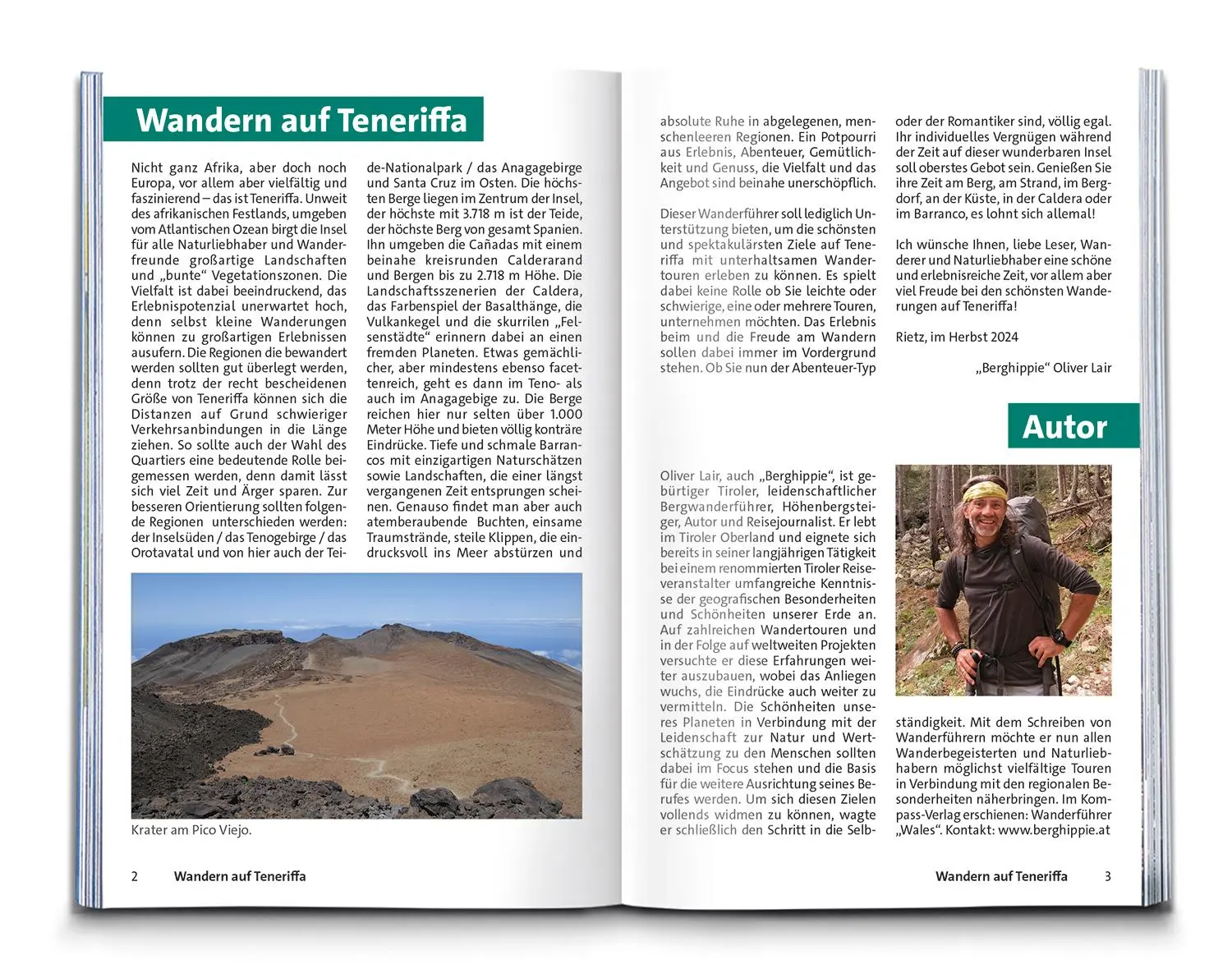 Bild: 9783991543336 | KOMPASS Wanderführer Teneriffa, 90 Touren mit Extra-Tourenkarte | Lair