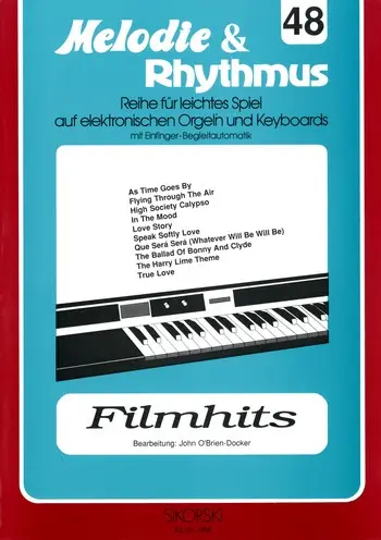 Cover: 9790003013336 | Melodie &amp; Rhythmus, Heft 48: Filmhits | Buch | Sikorski Edition
