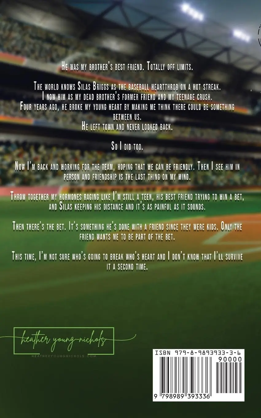 Rückseite: 9798989393336 | Kissing the Player | Heather Young-Nichols | Taschenbuch | Englisch