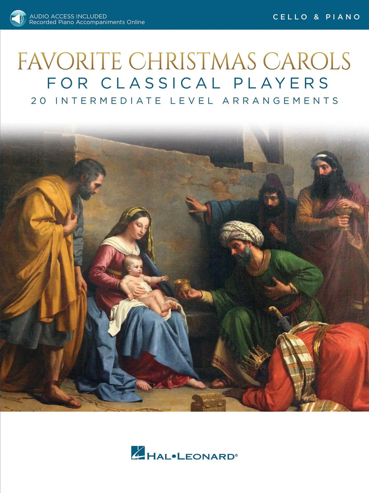 Cover: 888680753436 | Favorite Christmas Carols for Classical Players - Cello and Piano...