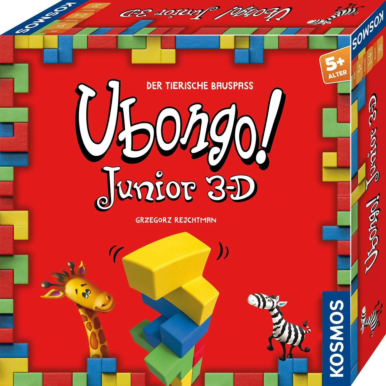 Cover: 4002051683436 | Ubongo Junior 3-D | Spiel | Grzegorz Rejchtman | Spiel | Brettspiel
