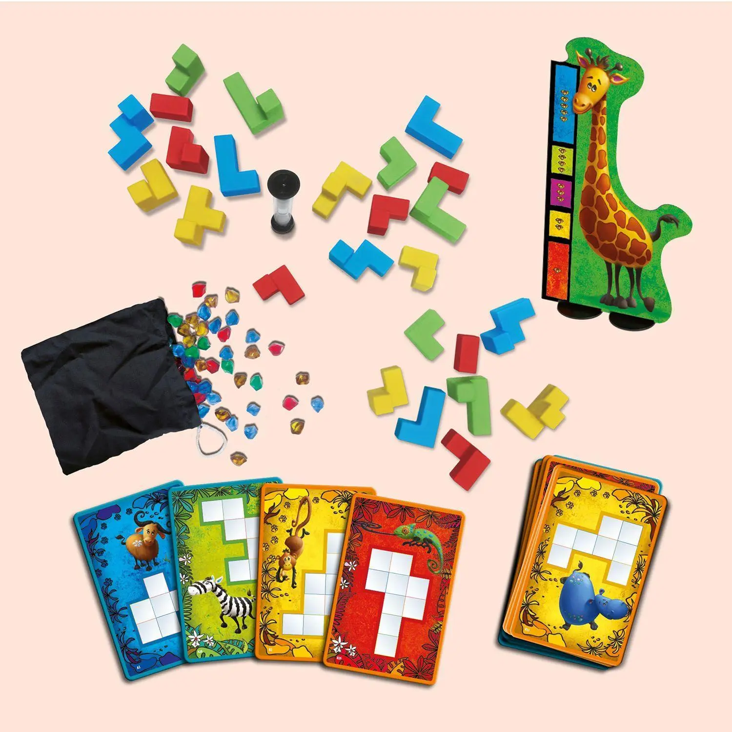 Bild: 4002051683436 | Ubongo Junior 3-D | Spiel | Grzegorz Rejchtman | Spiel | Brettspiel