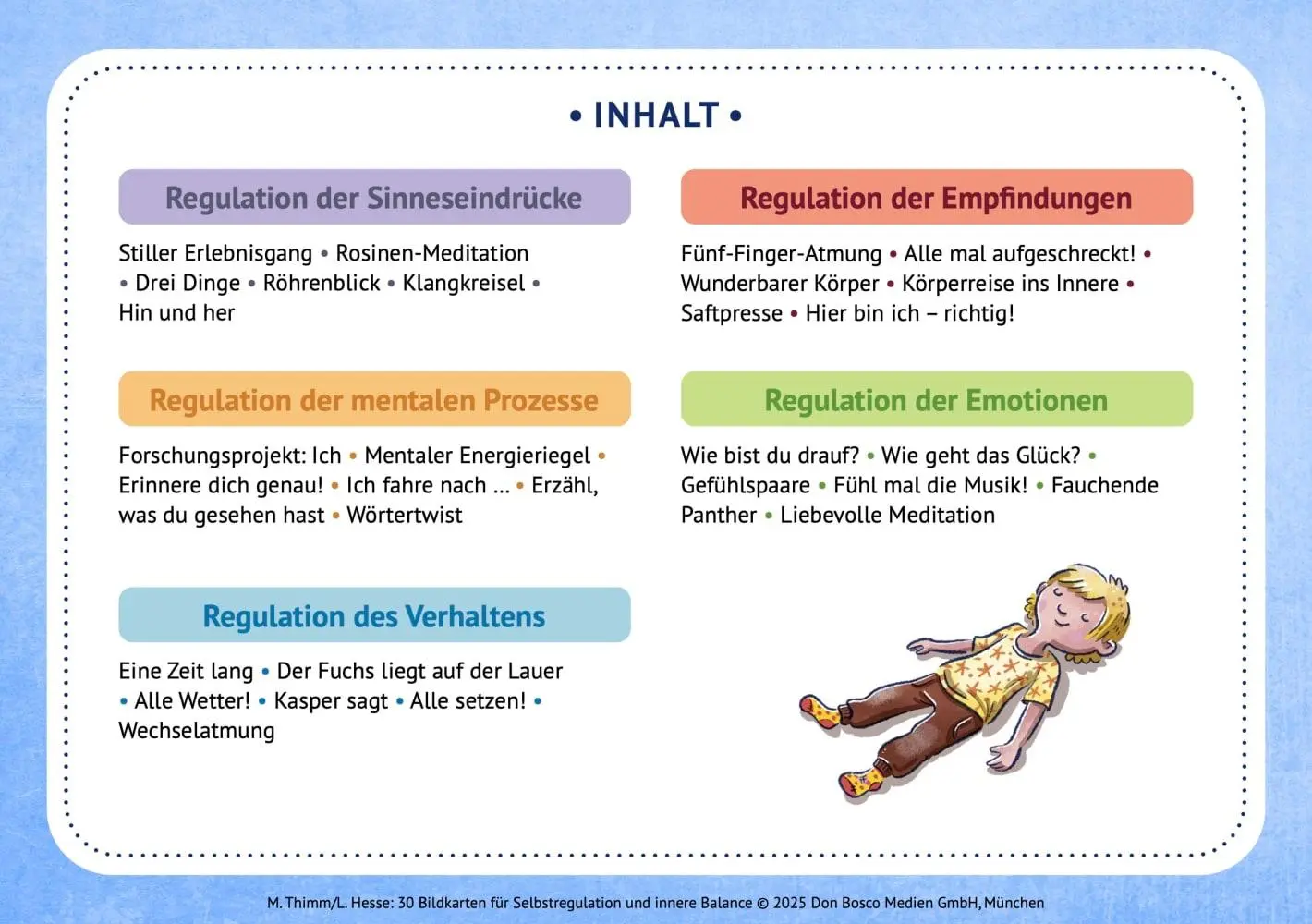Bild: 4260694923436 | 30 Bildkarten für Selbstregulation und innere Balance | Mathias Thimm