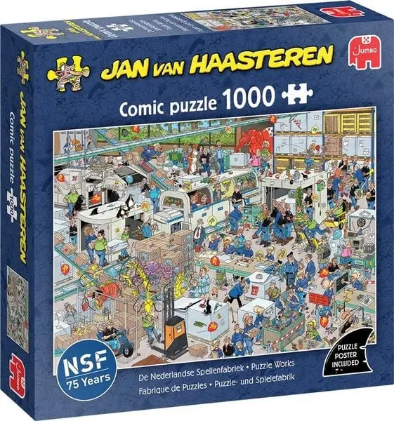 Cover: 8721017603436 | Jan van Hasteren - Puzzle 1000 Teile | Spiel | Deutsch | 2025