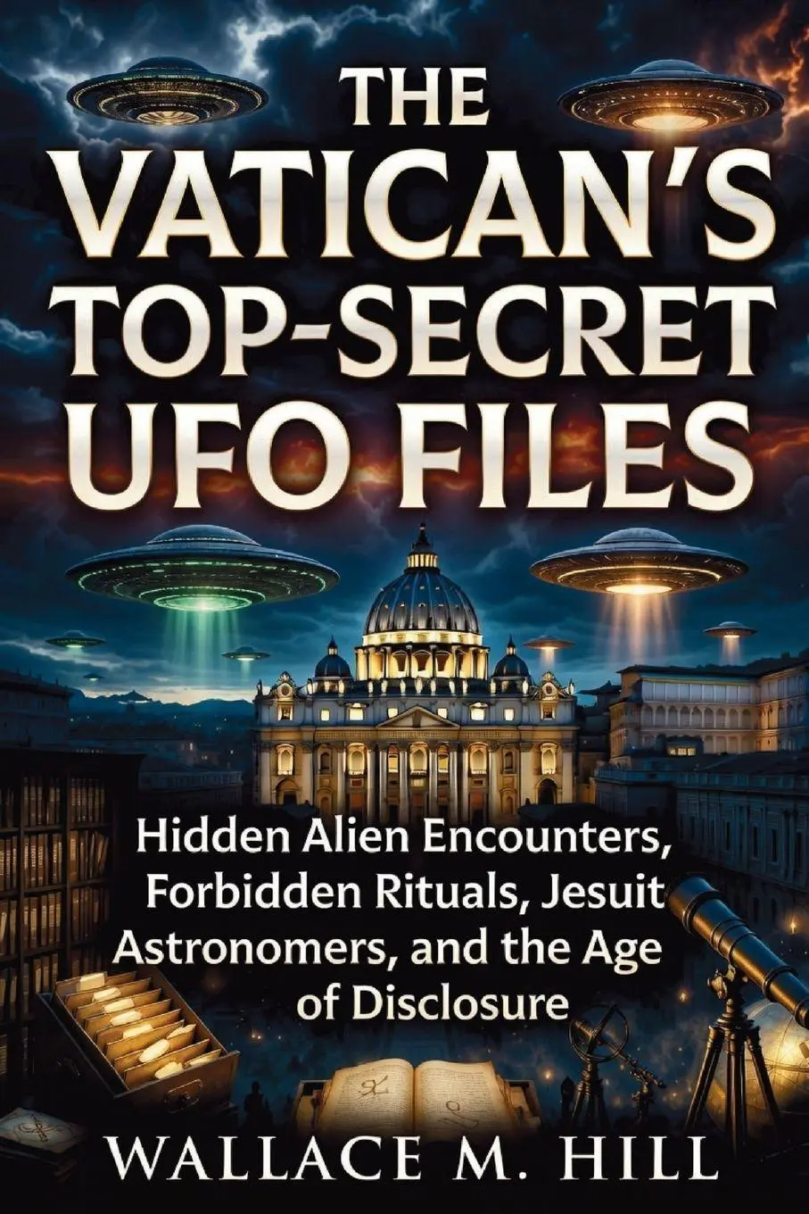 Cover: 9781291633436 | The Vatican's Top-Secret UFO Files | Wallace M. Hill | Taschenbuch