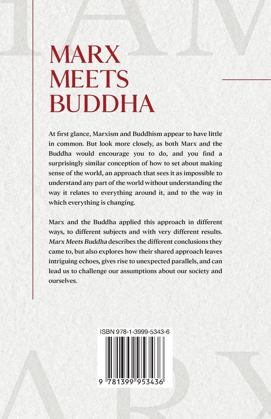 Rückseite: 9781399953436 | Marx Meets Buddha | Alienated Society and Alienated Self | Johnson