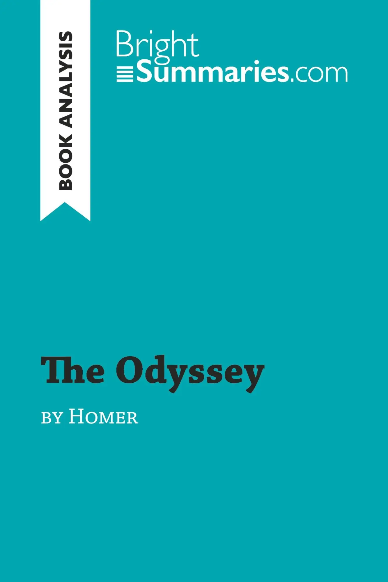Cover: 9782806283436 | The Odyssey by Homer (Book Analysis) | Bright Summaries | Taschenbuch