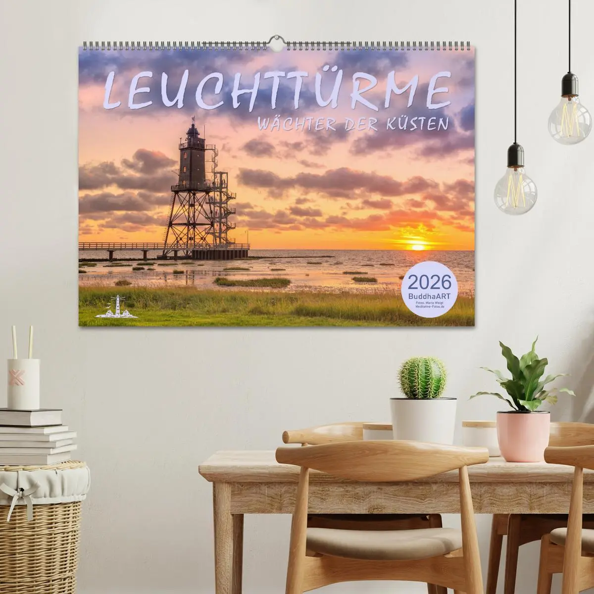 Bild: 9783457783436 | Leuchttürme - Wächter der Küsten (Wandkalender 2026 DIN A2 quer),...