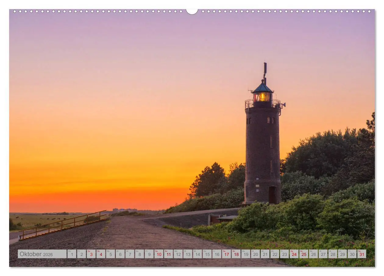 Bild: 9783457783436 | Leuchttürme - Wächter der Küsten (Wandkalender 2026 DIN A2 quer),...