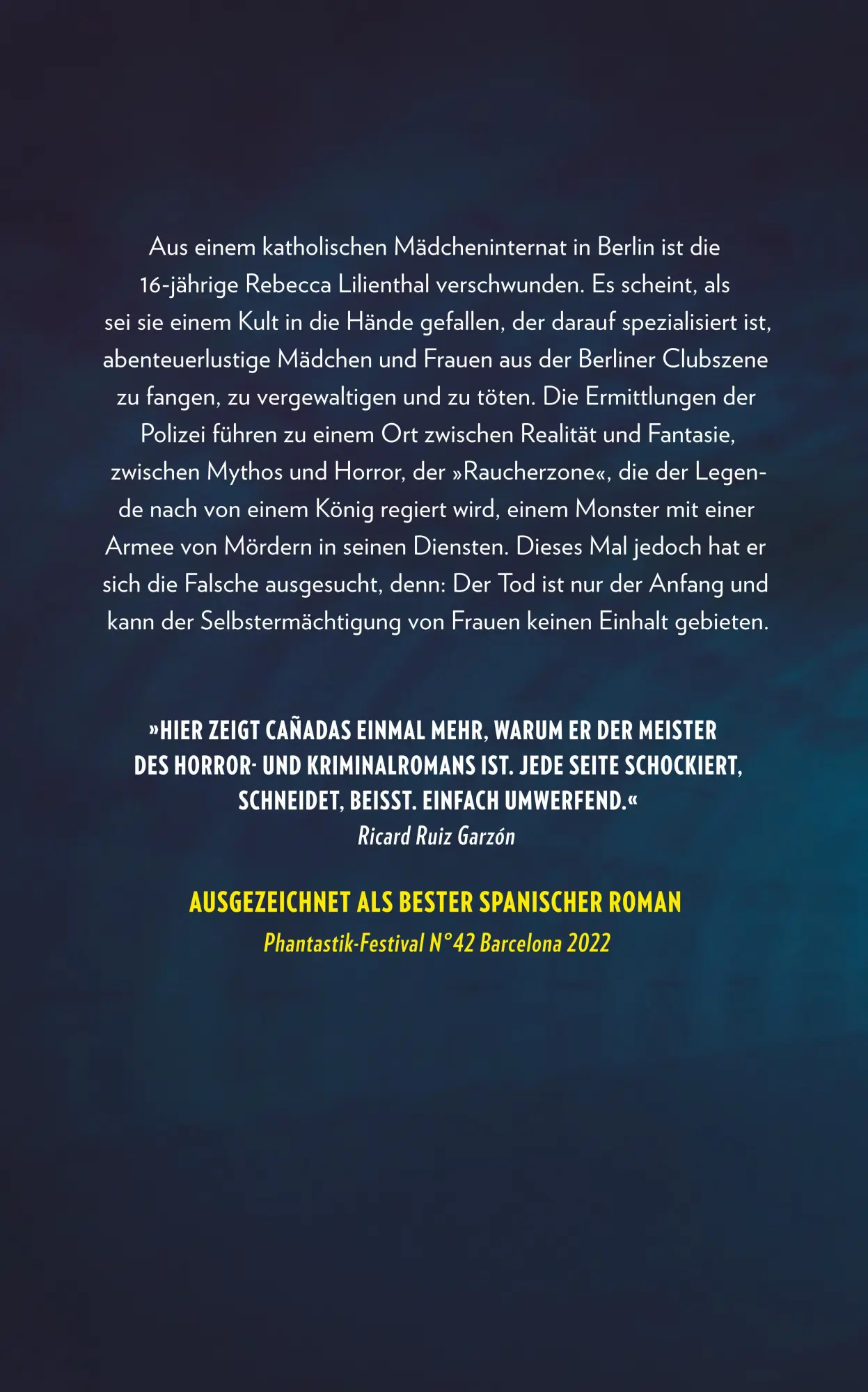 Rückseite: 9783518473436 | Am Anfang ist der Tod | Jesús Cañadas | Taschenbuch | 440 S. | Deutsch