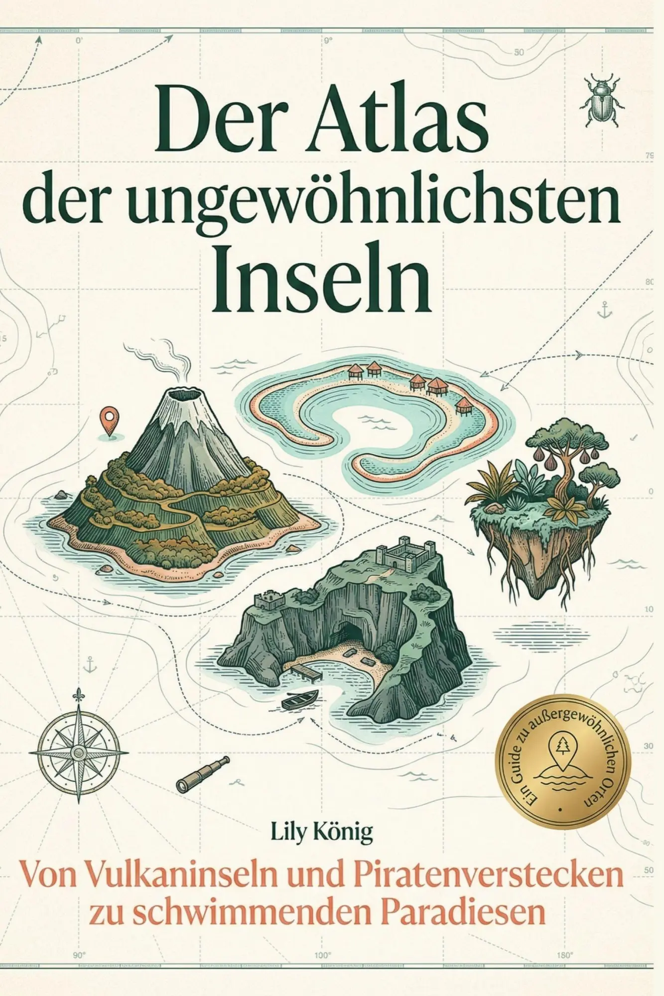 Cover: 9783695383436 | Der Atlas der ungewöhnlichsten Inseln | Lily König | Taschenbuch