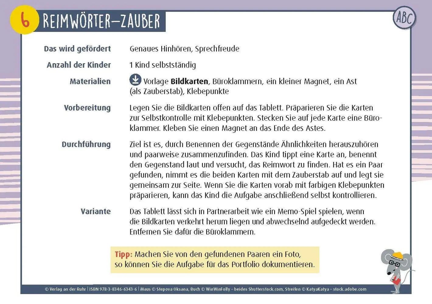 Bild: 9783834663436 | Sprachförderung | Michaela Stickler | Box | 24 S. | 7775 | Deutsch
