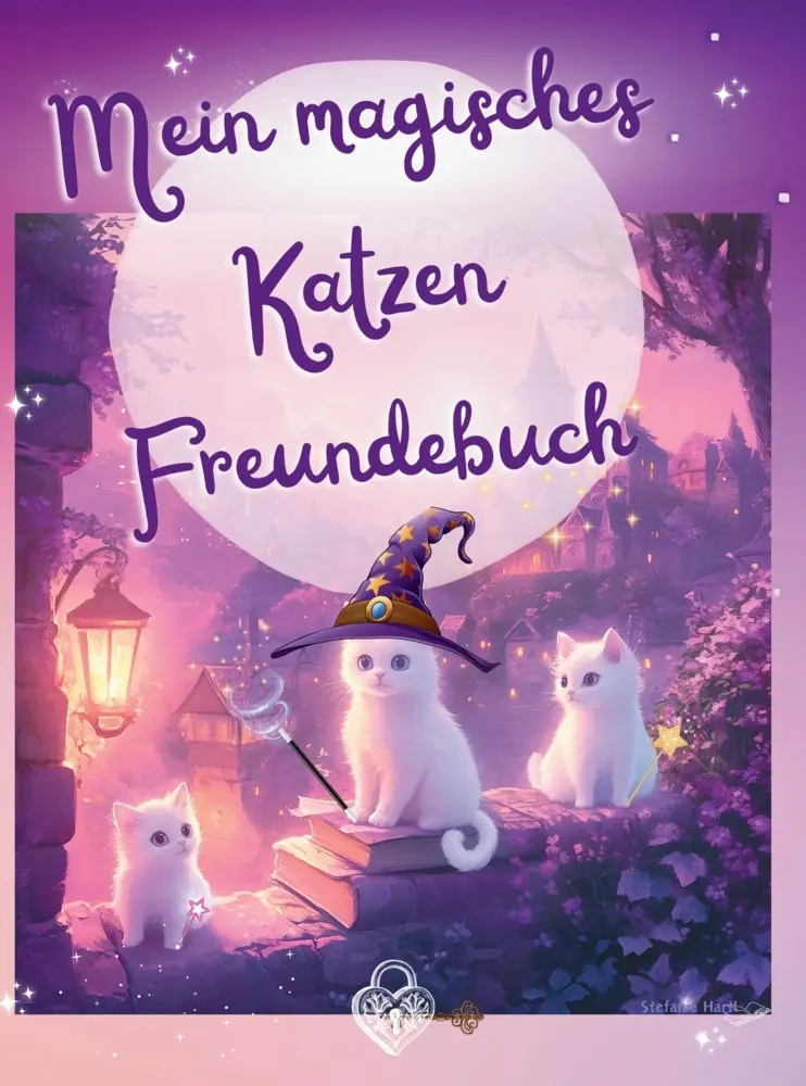 Cover: 9789403793436 | Mein magisches Katzen Freundebuch | Stefanie Hartl | Taschenbuch