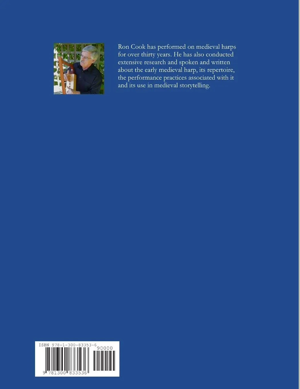 Rückseite: 9781300833536 | The Early Medieval Harp | A Practical Guide | Ron Cook | Taschenbuch