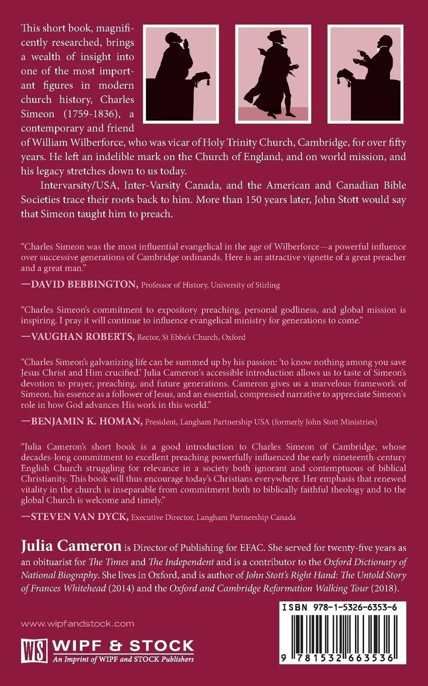 Rückseite: 9781532663536 | Charles Simeon of Cambridge | Julia E. M. Cameron | Taschenbuch | 2019