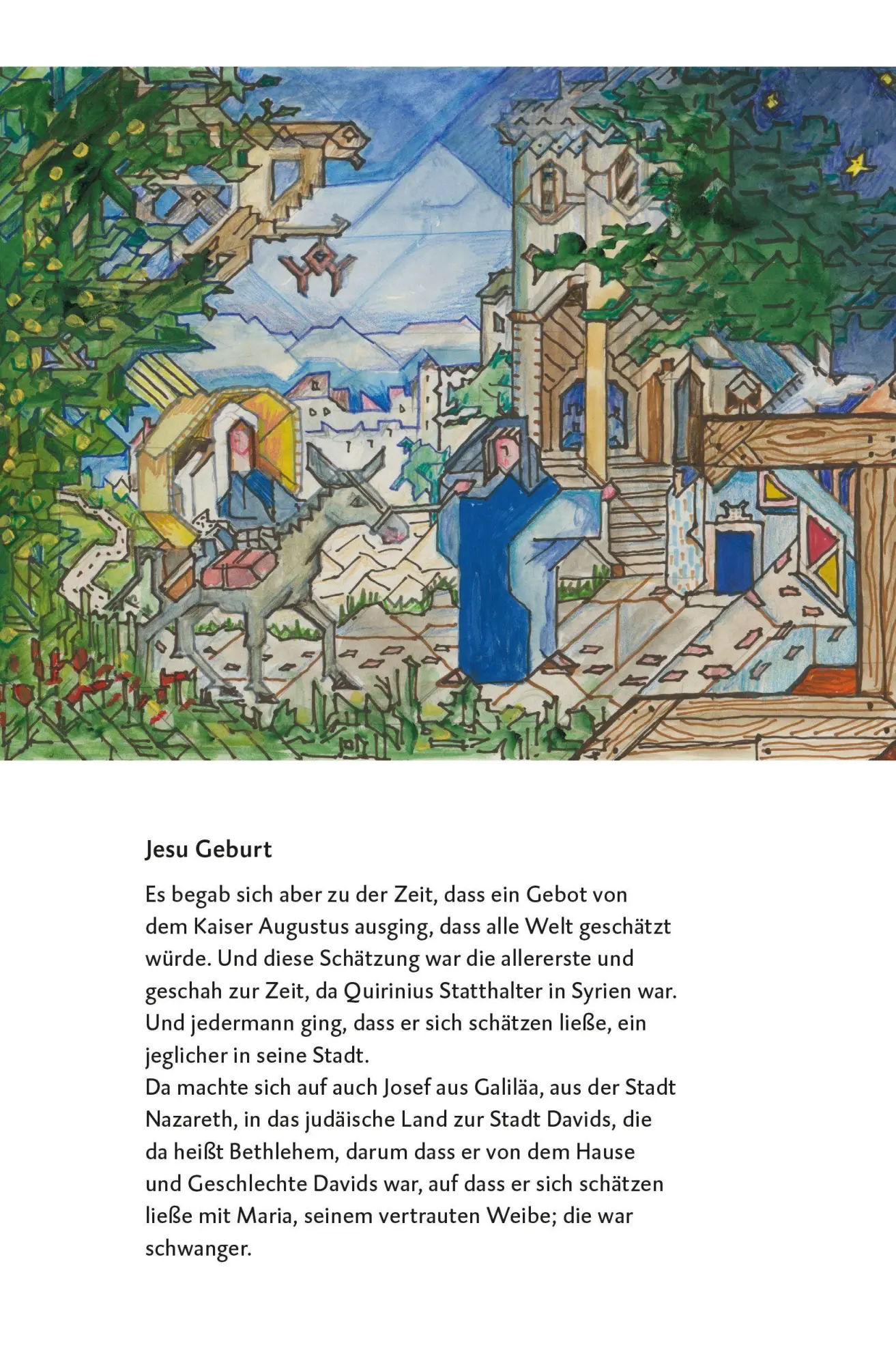 Bild: 9783438033536 | Lutherbibel mit Bildern von Willy Wiedmann. Mit Apokryphen und...