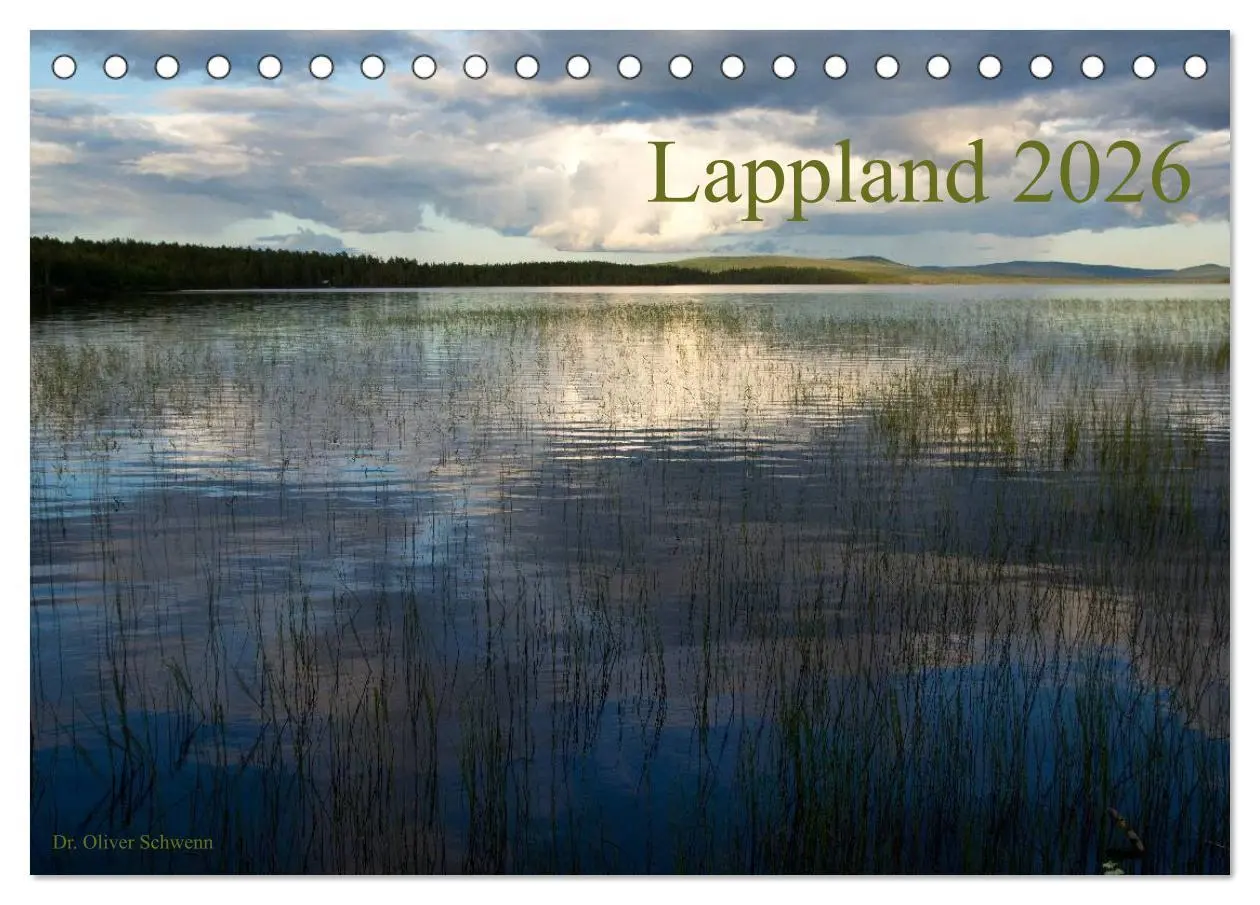 Cover: 9783516173536 | Lappland 2026 (Tischkalender 2026 DIN A5 quer), CALVENDO...