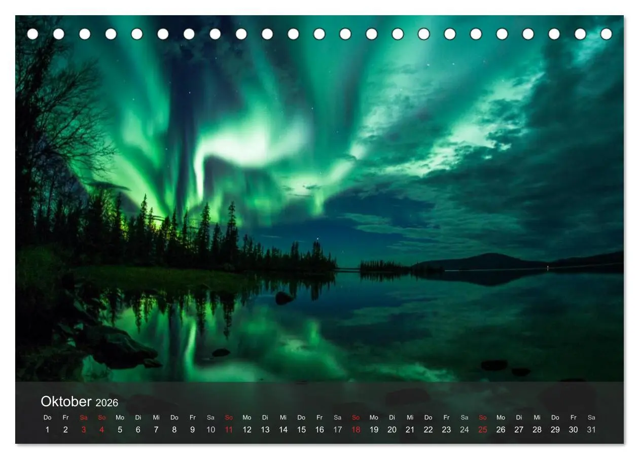 Bild: 9783516173536 | Lappland 2026 (Tischkalender 2026 DIN A5 quer), CALVENDO...