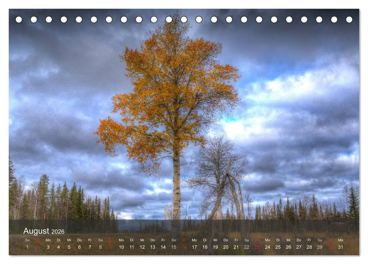 Bild: 9783516173536 | Lappland 2026 (Tischkalender 2026 DIN A5 quer), CALVENDO...