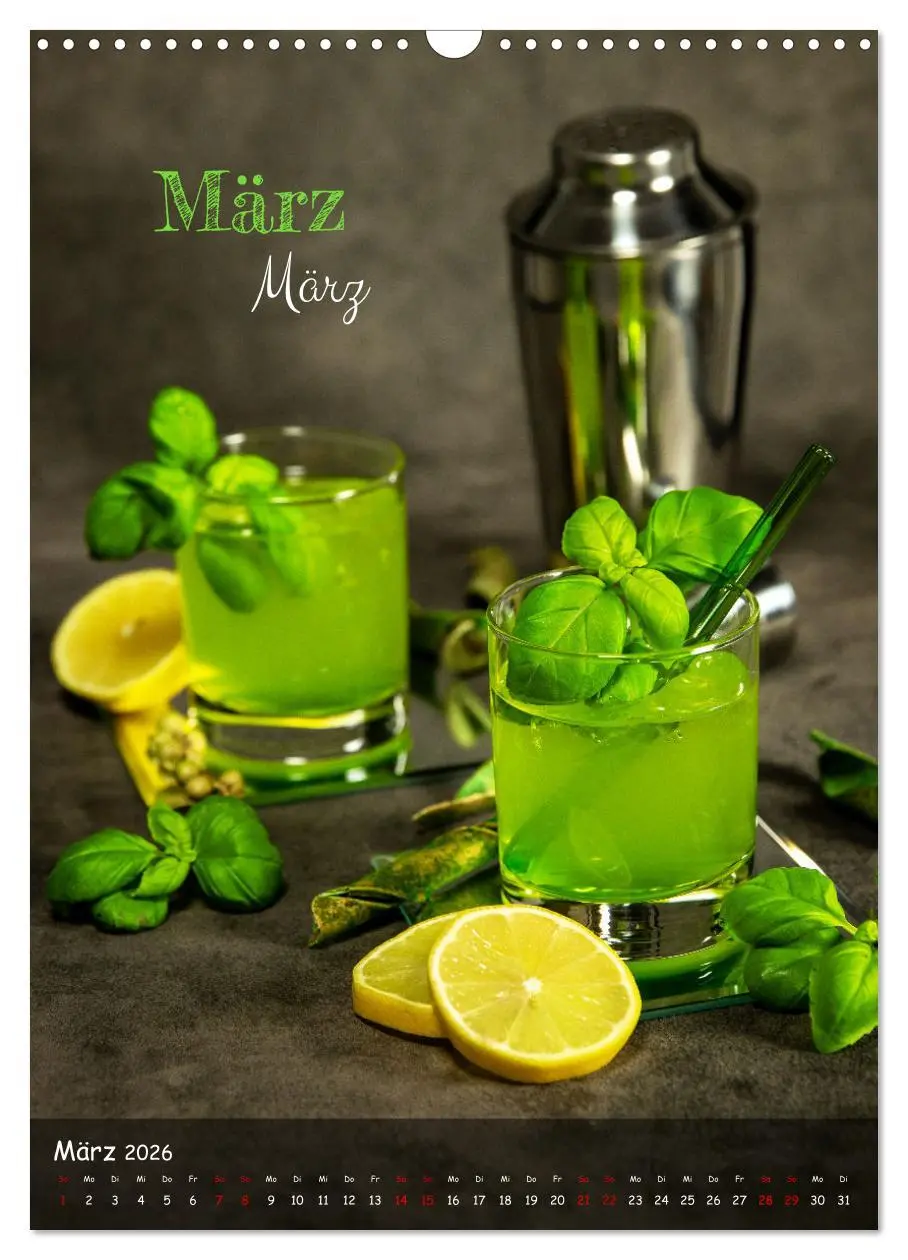 Bild: 9783516243536 | Mix it up - Cocktails (Wandkalender 2026 DIN A3 hoch), CALVENDO...