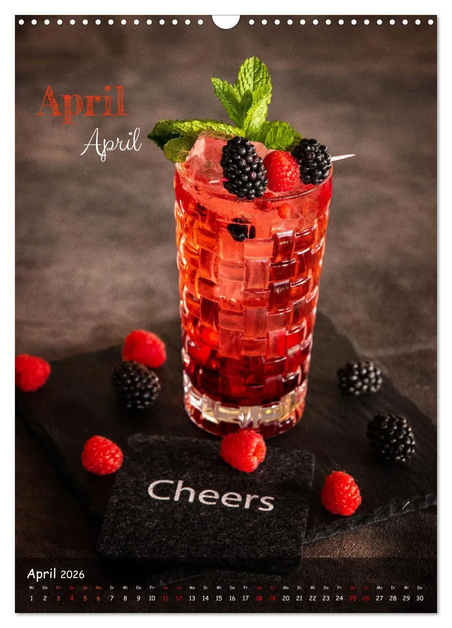 Bild: 9783516243536 | Mix it up - Cocktails (Wandkalender 2026 DIN A3 hoch), CALVENDO...
