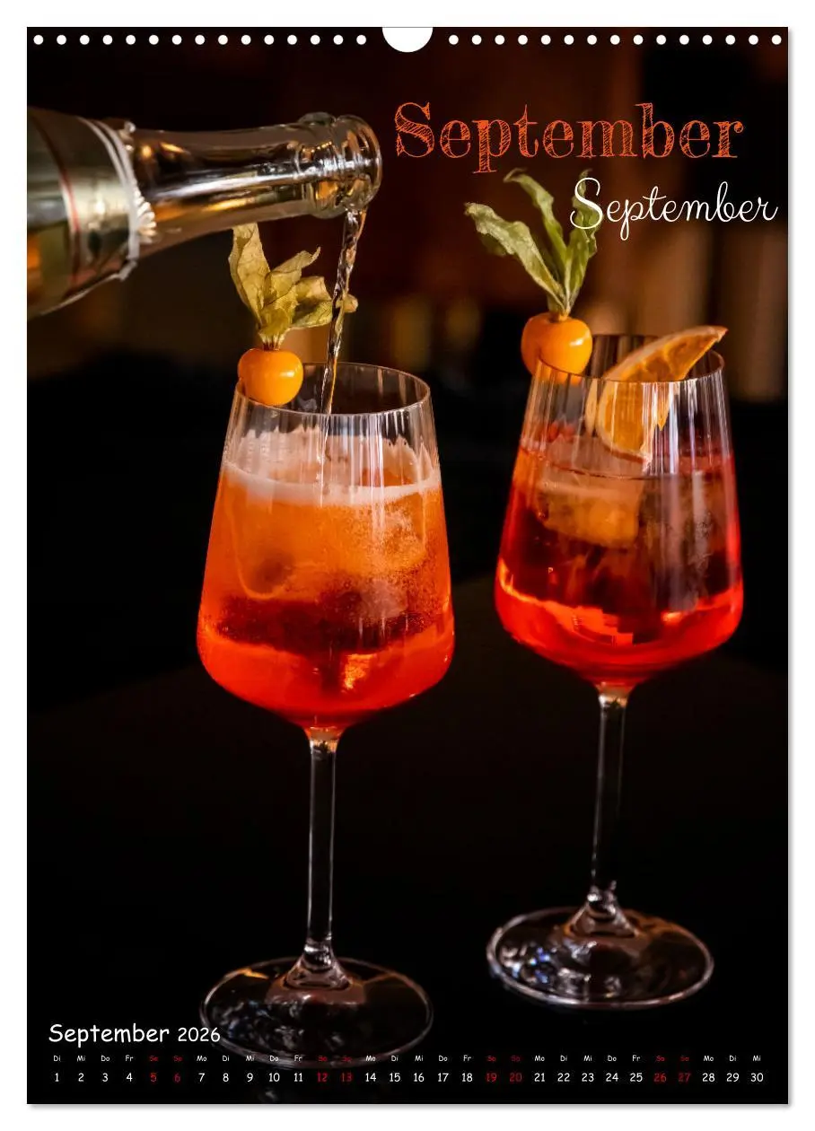 Bild: 9783516243536 | Mix it up - Cocktails (Wandkalender 2026 DIN A3 hoch), CALVENDO...