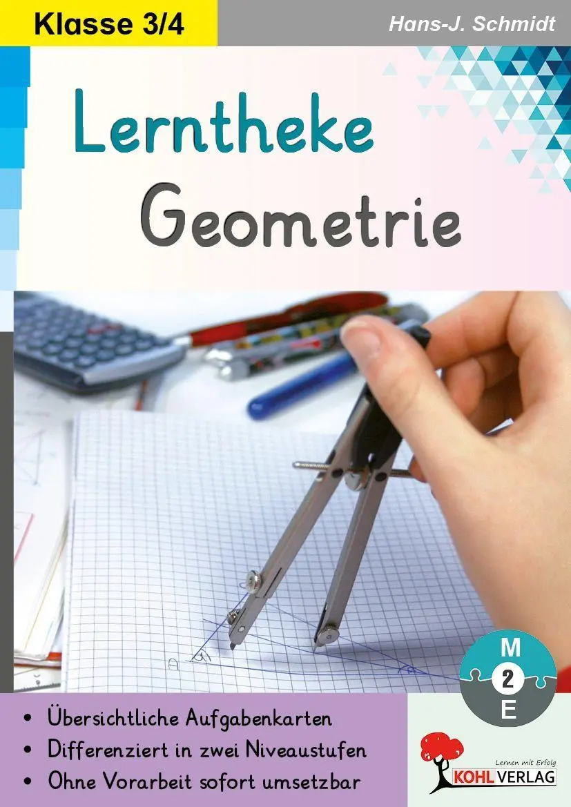 Cover: 9783988413536 | Lerntheke Geometrie / Klasse 3-4 | Hans. -J. Schmidt | Taschenbuch