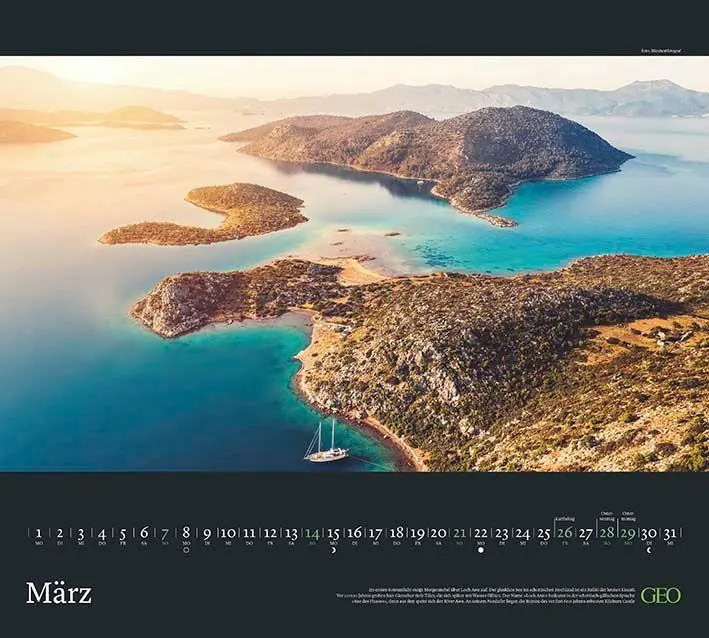 Bild: 4069095013636 | GEO Im Licht des Südens 2027 | Neumann Verlage GmbH &amp; Co KG | Kalender