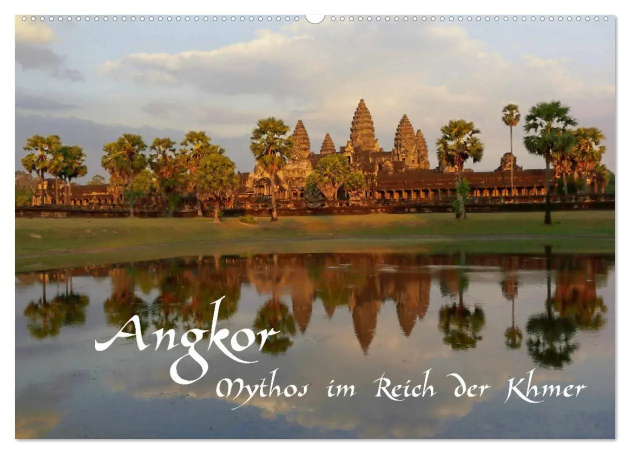 Cover: 9783457693636 | Angkor - Mythos im Reich der Khmer (Wandkalender 2026 DIN A2 quer),...