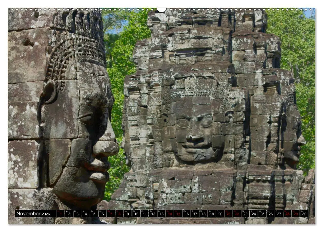 Bild: 9783457693636 | Angkor - Mythos im Reich der Khmer (Wandkalender 2026 DIN A2 quer),...