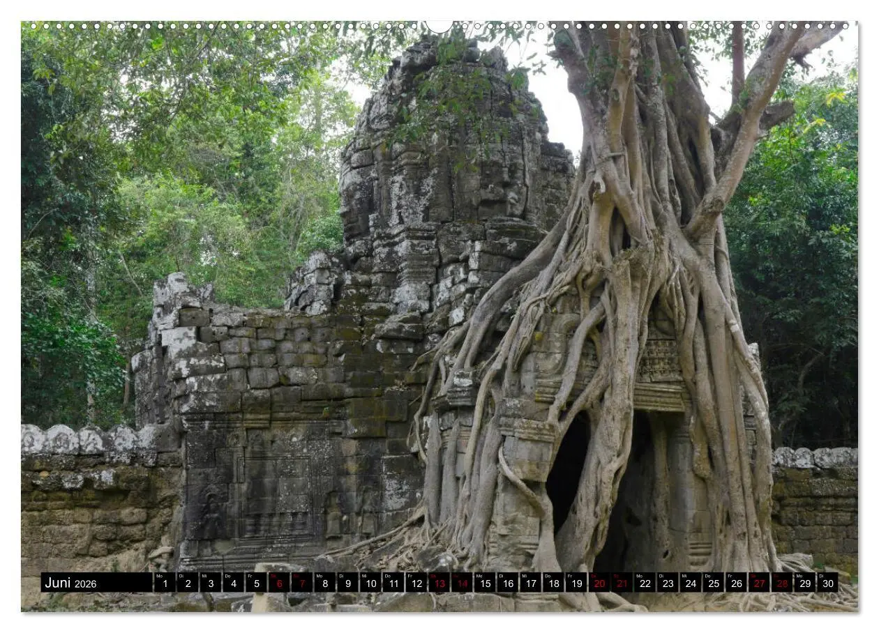 Bild: 9783457693636 | Angkor - Mythos im Reich der Khmer (Wandkalender 2026 DIN A2 quer),...