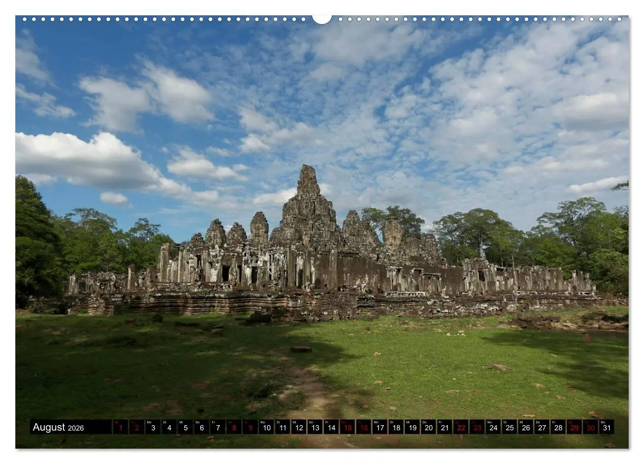 Bild: 9783457693636 | Angkor - Mythos im Reich der Khmer (Wandkalender 2026 DIN A2 quer),...