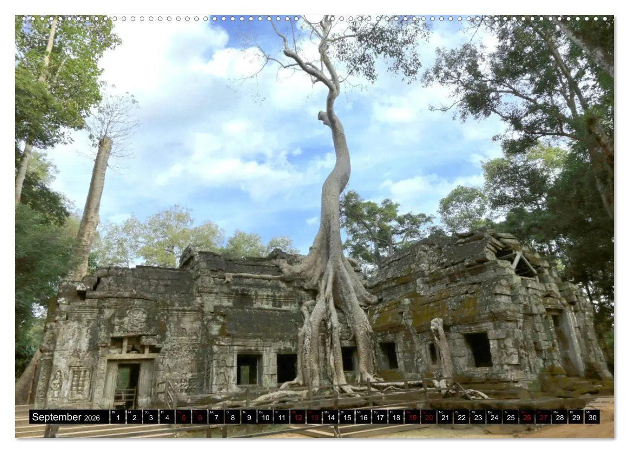 Bild: 9783457693636 | Angkor - Mythos im Reich der Khmer (Wandkalender 2026 DIN A2 quer),...
