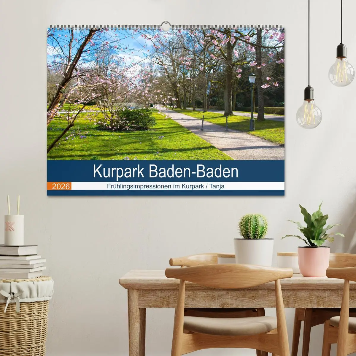 Bild: 9783457833636 | Kurpark Baden-Baden (Wandkalender 2026 DIN A2 quer), CALVENDO...