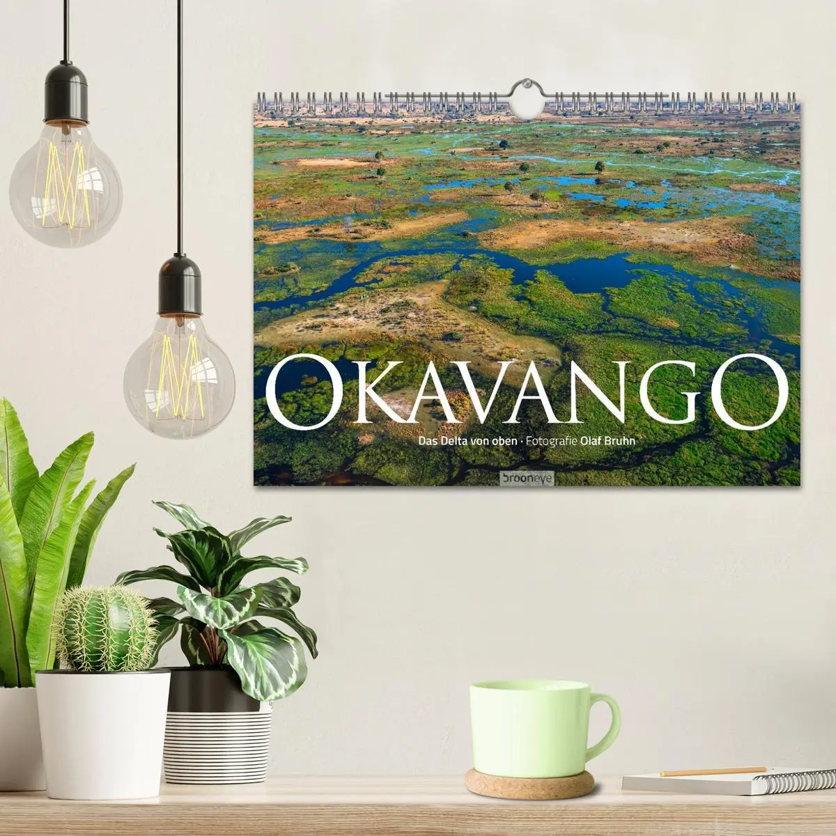 Bild: 9783516093636 | Okavango - Das Delta von oben (Wandkalender 2026 DIN A4 quer),...