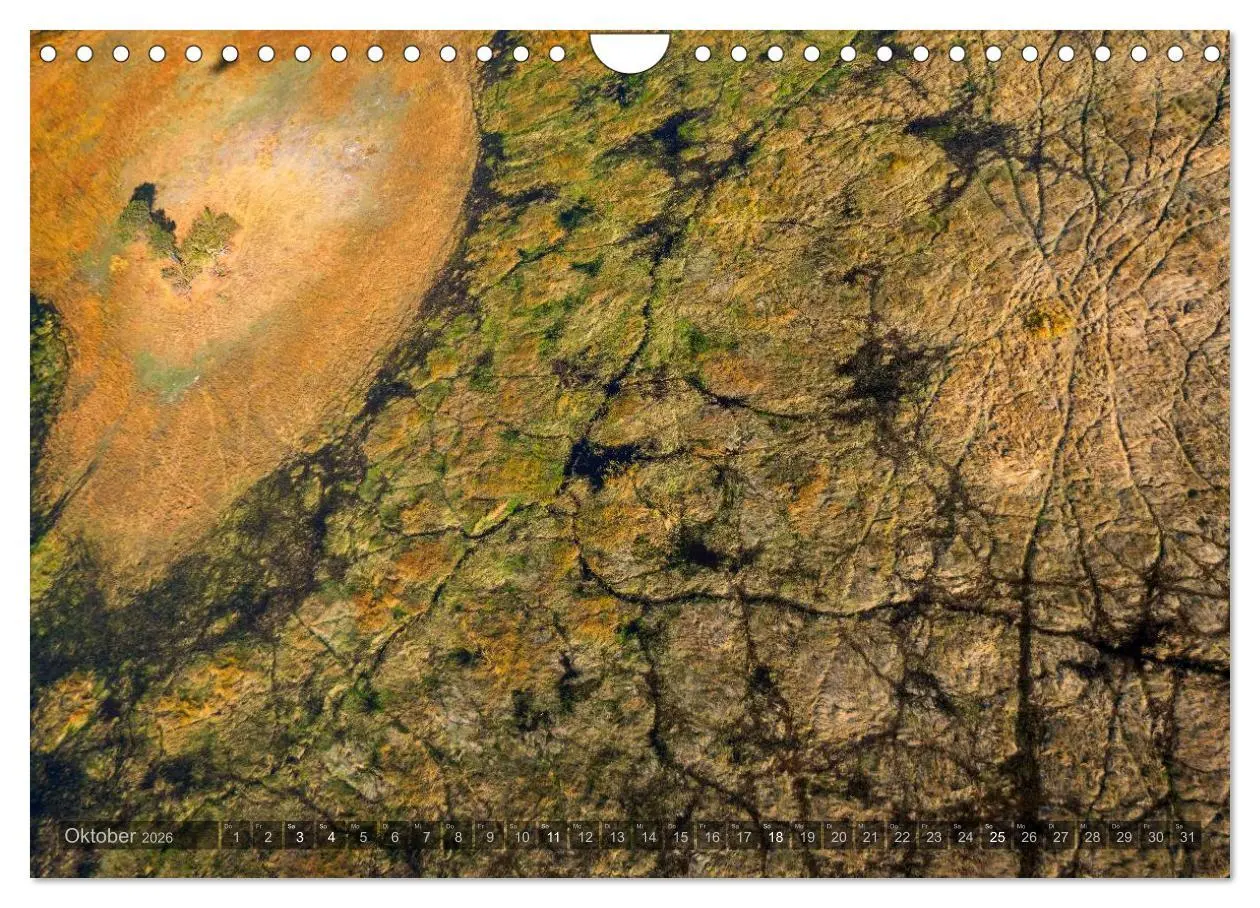 Bild: 9783516093636 | Okavango - Das Delta von oben (Wandkalender 2026 DIN A4 quer),...