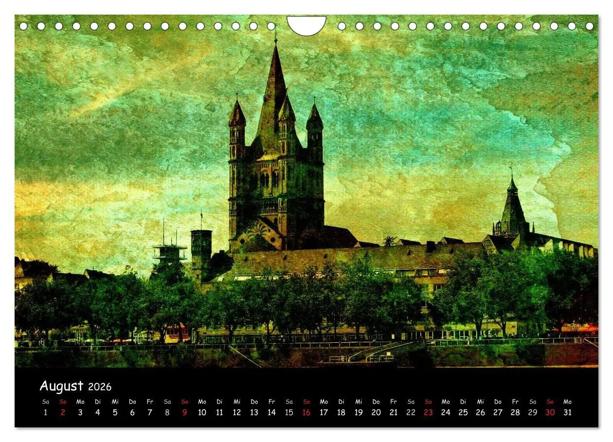 Bild: 9783516233636 | Köln (Wandkalender 2026 DIN A4 quer), CALVENDO Monatskalender | 2026
