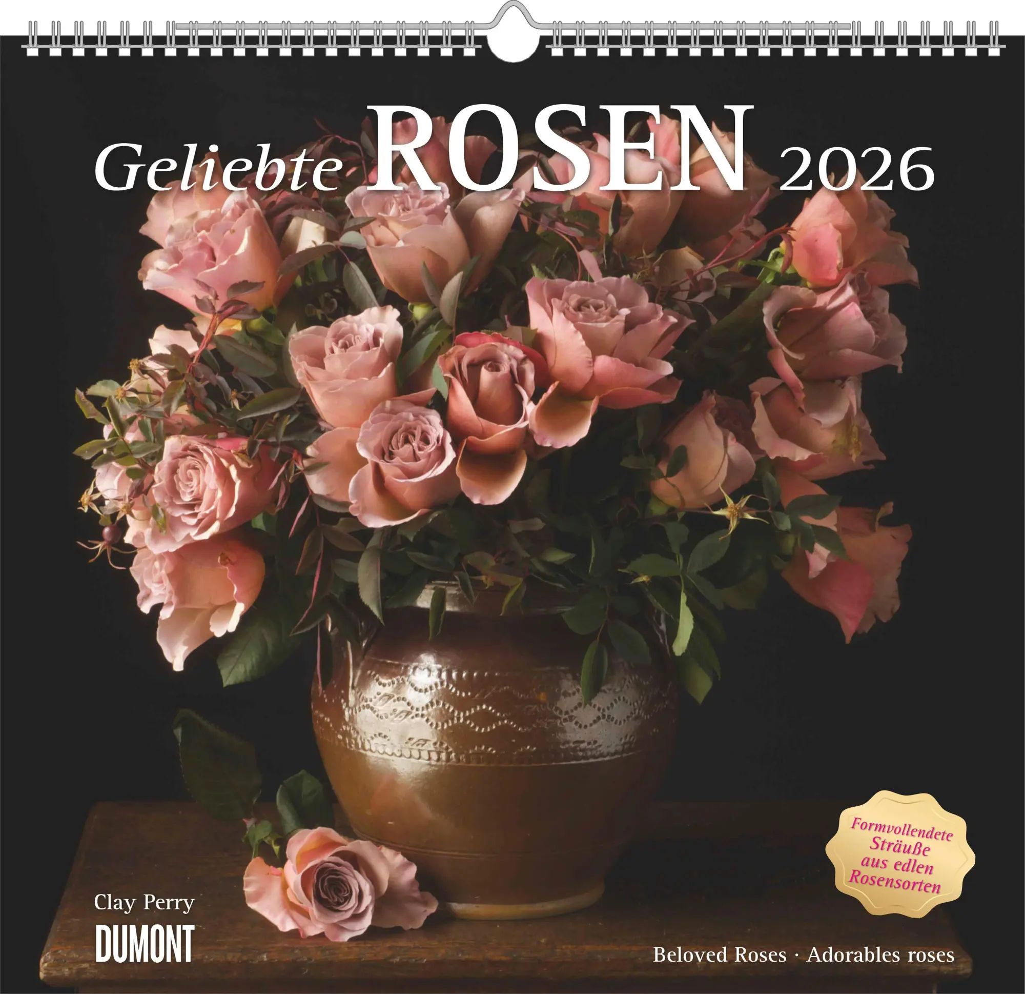 Cover: 4069095003736 | Geliebte Rosen 2026 - DUMONT Wandkalender - mit allen wichtigen...