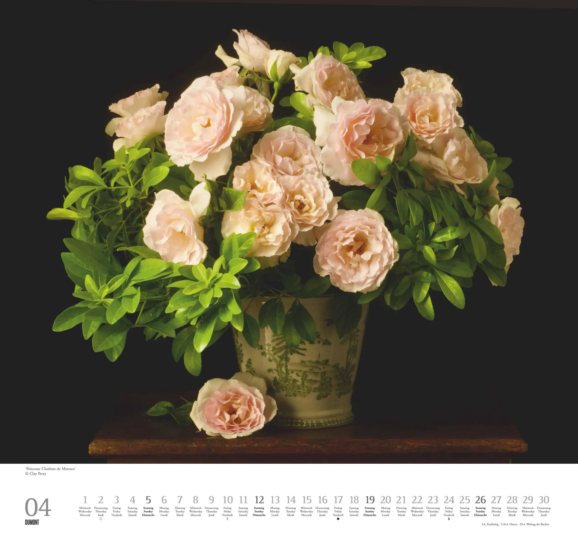 Bild: 4069095003736 | Geliebte Rosen 2026 - DUMONT Wandkalender - mit allen wichtigen...
