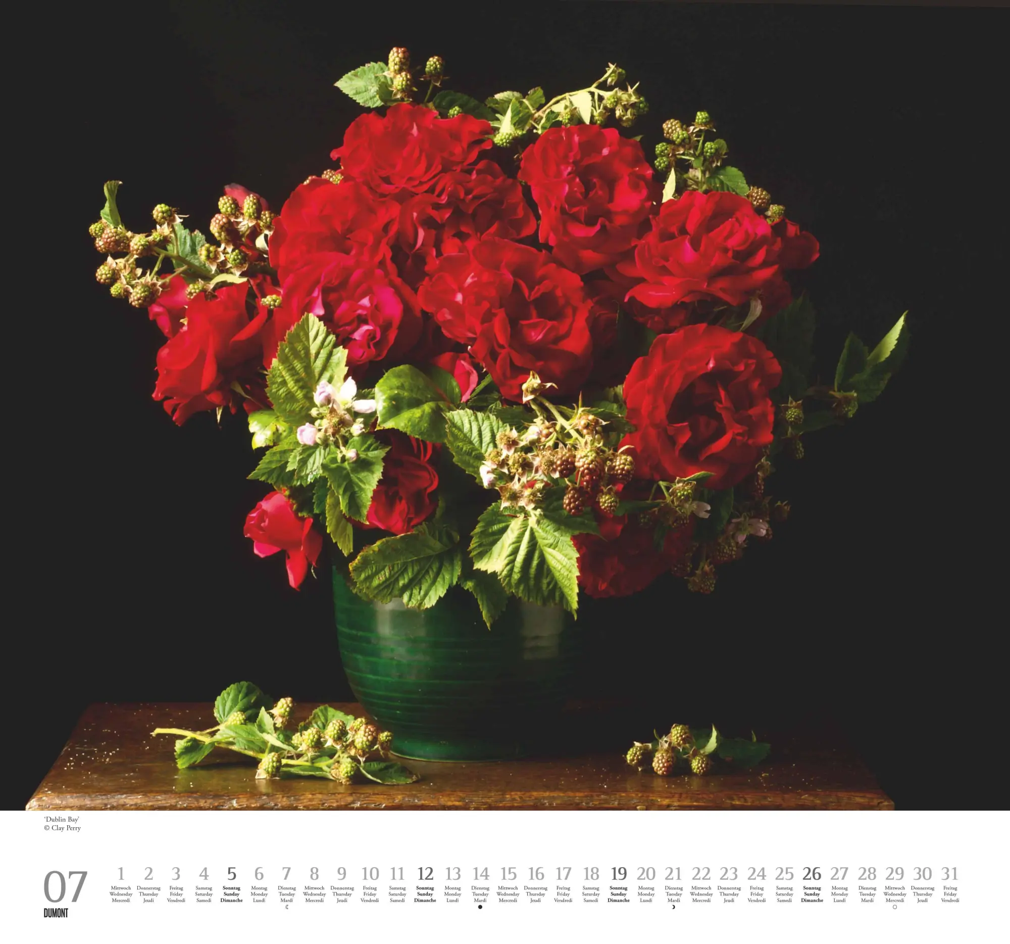 Bild: 4069095003736 | Geliebte Rosen 2026 - DUMONT Wandkalender - mit allen wichtigen...
