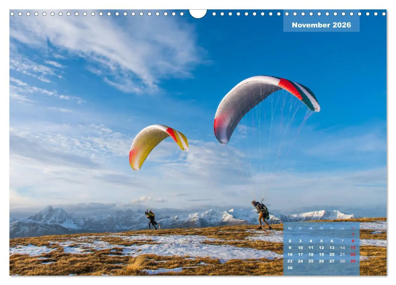 Bild: 9783457753736 | Paragliding - Aufbruch zu neuen Höhenflügen (Wandkalender 2026 DIN...