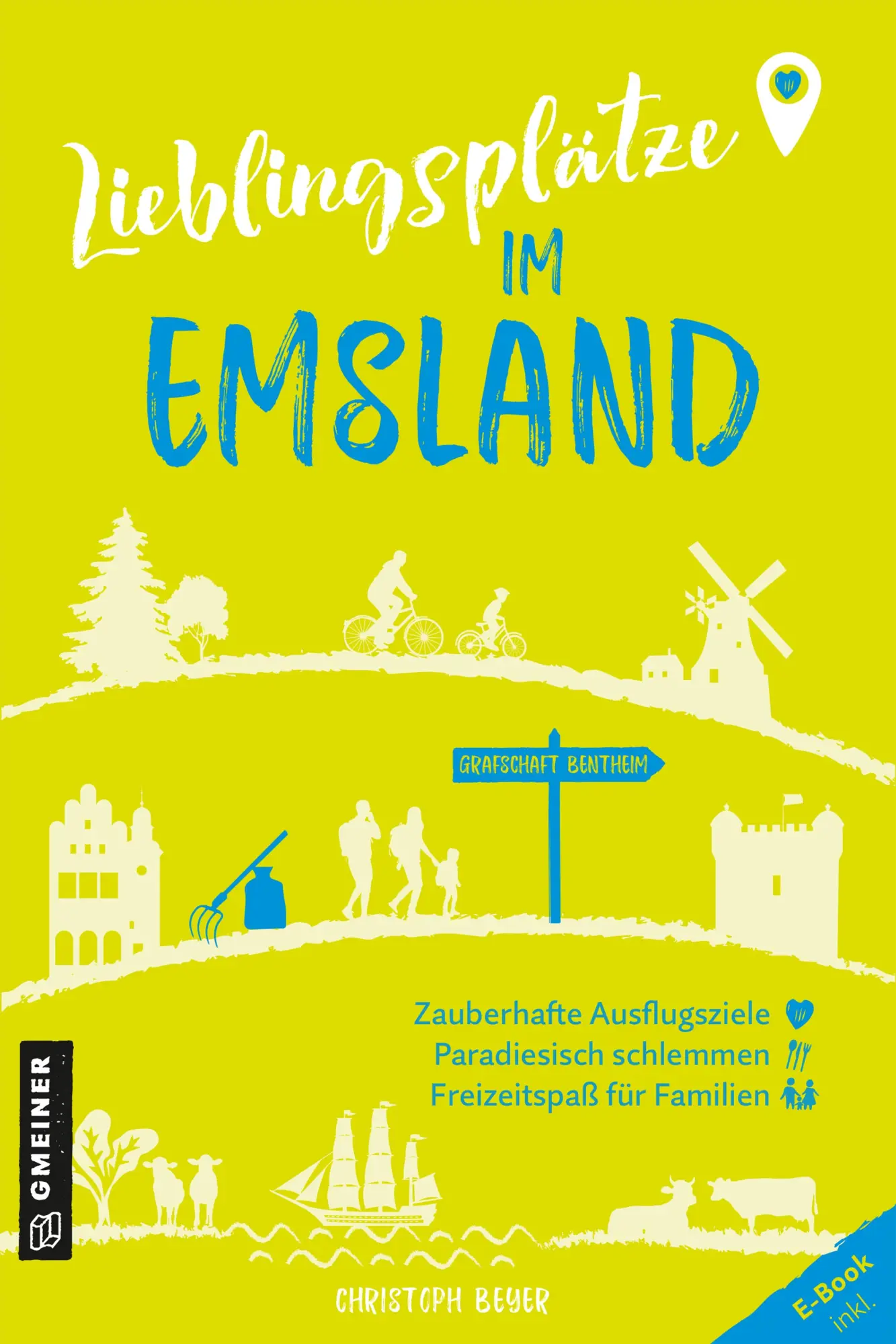 Cover: 9783839203736 | Lieblingsplätze im Emsland | Aktual. Neuausgabe 2023 | Christoph Beyer