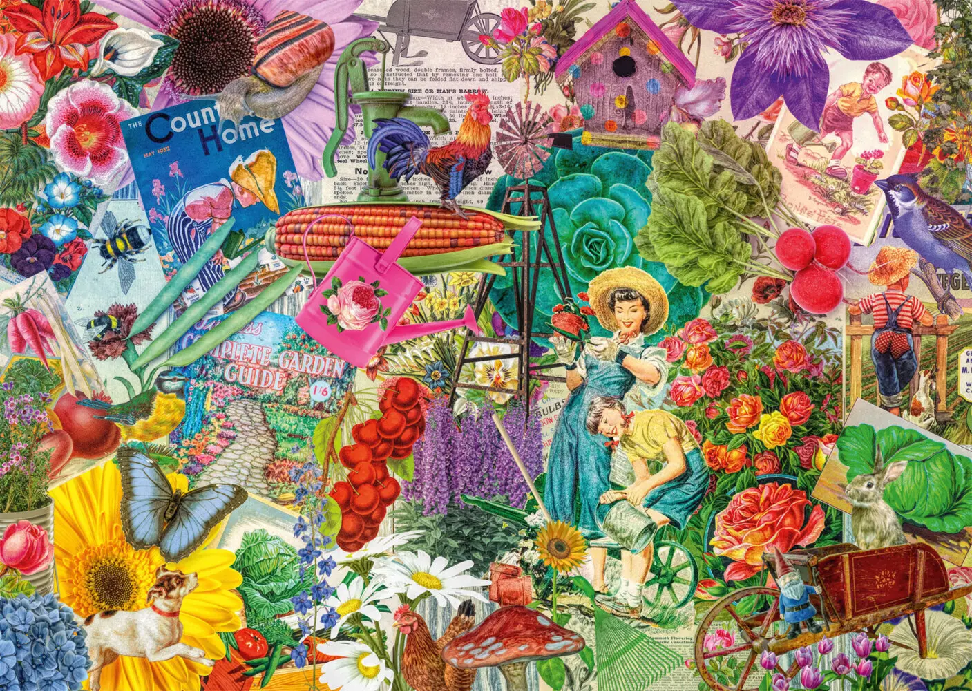 Bild: 4001504573836 | Happy Gardening | Puzzle Standard 1.000 Teile | Spiel | 57383 | 2022