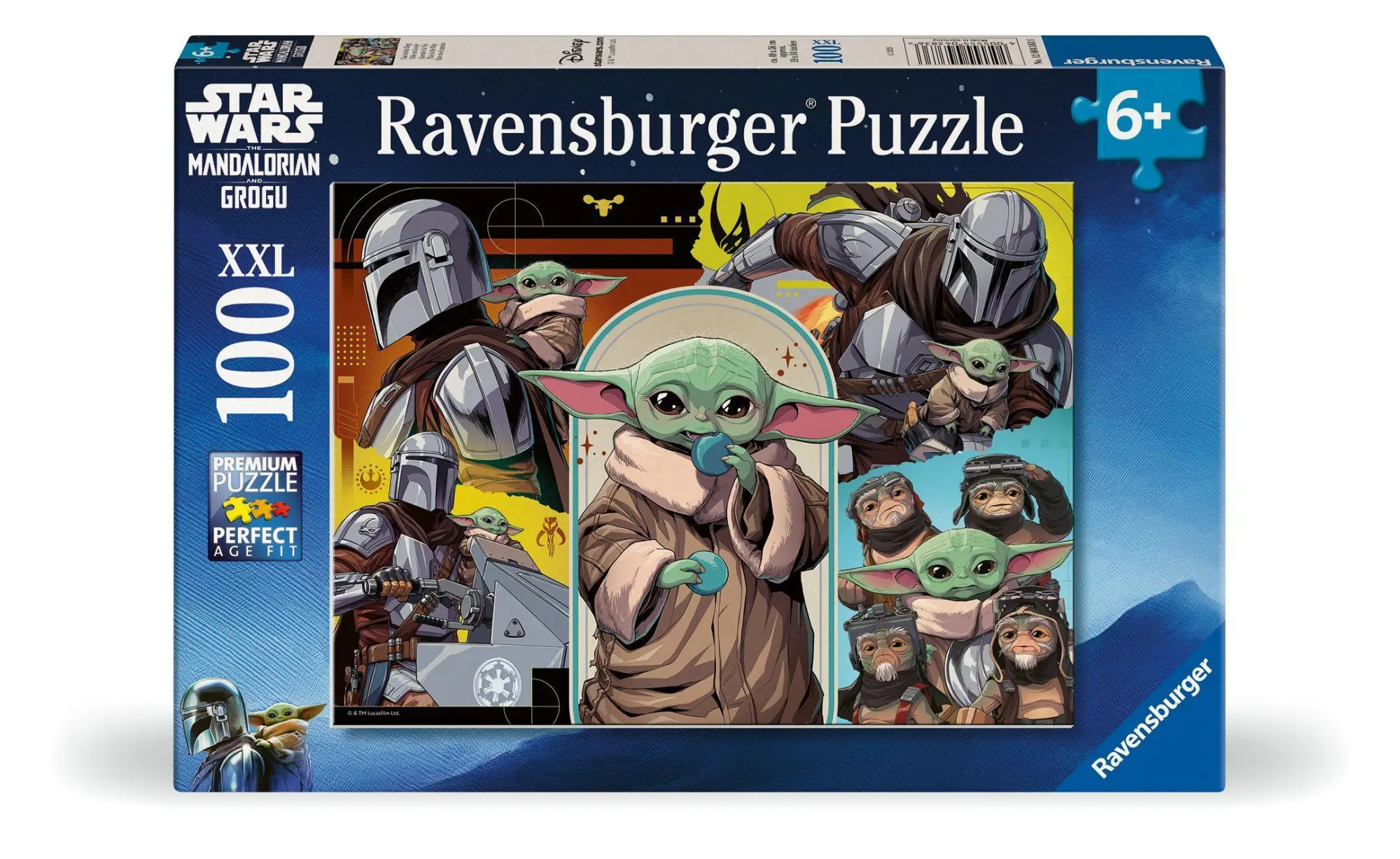 Cover: 4005555043836 | Kinderpuzzle 100 XXL Teile - Star Wars The Mandalorian - The...